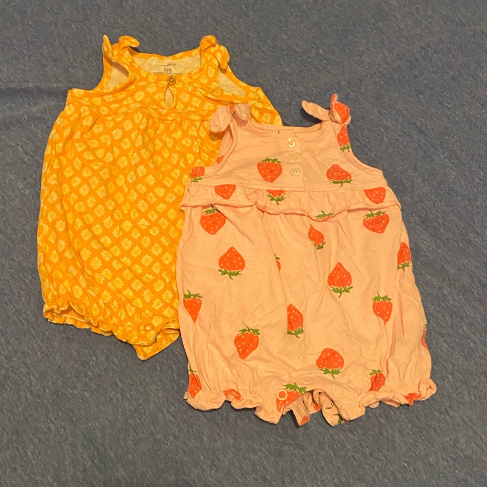 Twins! Rompers